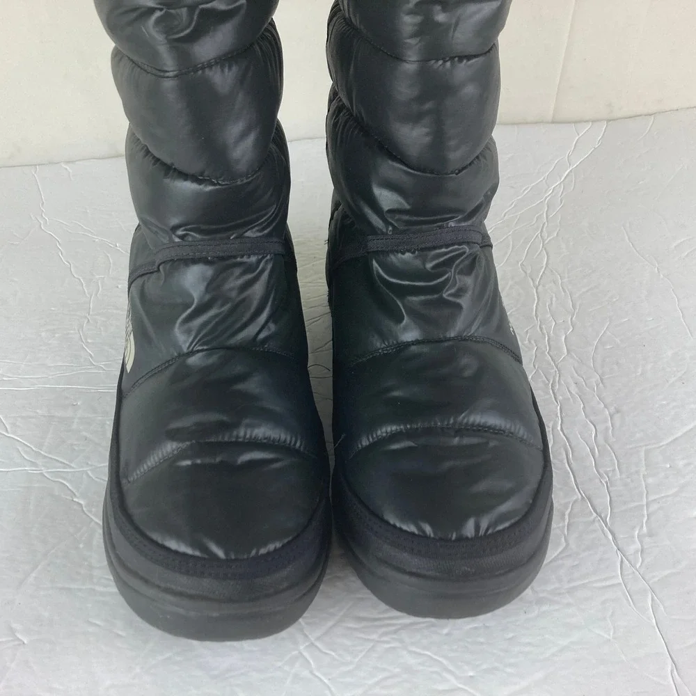 The North Face Nuptse Purna II Winter Boots Women 8 Black Waterproof Insulated